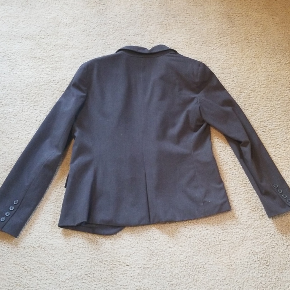 Chocolate Stretch Blazer - Picture 5 of 7